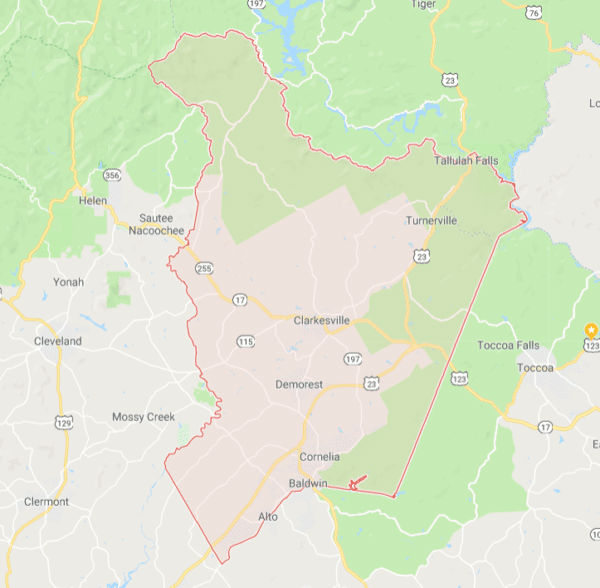 Habersham-County-GA-Map - FCS